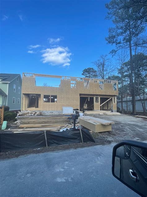 Hudson Avenue During Renovation in Bethany Beach DE | Sea Light Design