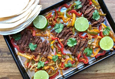 Easy Oven Baked Spicy Beef Fajitas Real Recipes From Mums