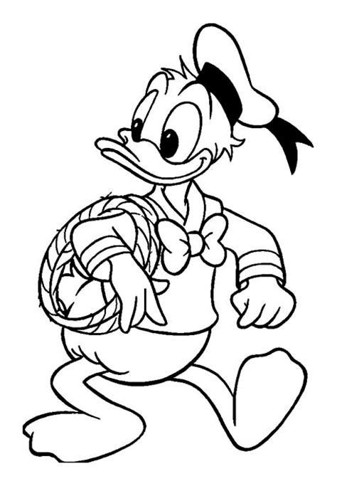 Dibujos De Donald Duck Dibujos Animados Para Colorear