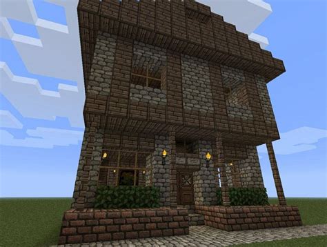 Minecraft Townhouse | Minecraft architecture, Minecraft blueprints ...