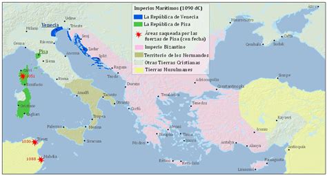 Las Repúblicas Marítimas De Venecia Génova Y Pisa