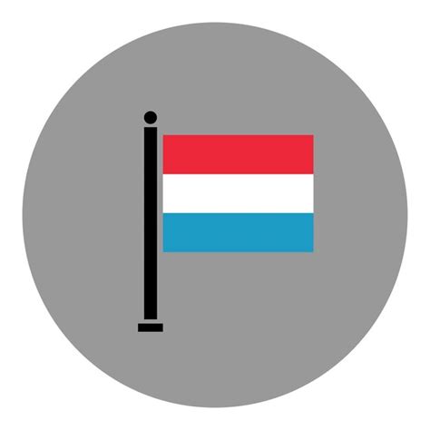 Bandera De Luxemburgo Vector Ilustraci N Vector Premium