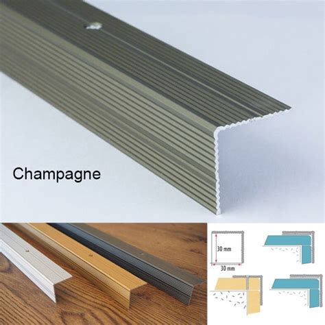 Shop Top Quality Aluminium Self Adhesive Stairs Nosing For Tile And