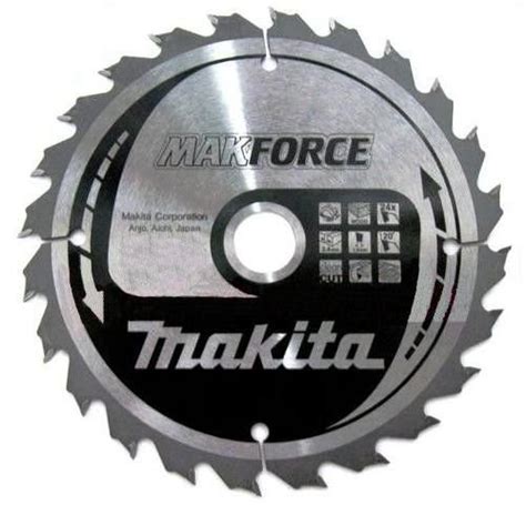 Tarcza do drewna MAKITA Makforce MB 08377 24 zęby 21x21 cm MAKITA