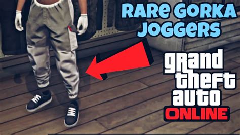 Rare Gorka Joggers Glitch Gta Online Outfit Tutorial Youtube