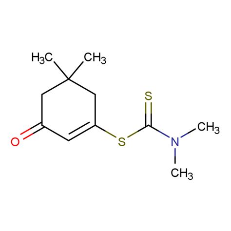 Dimethyl Dithiocarbamic Acid Dimethyl Oxo Cyclohex Enyl Ester