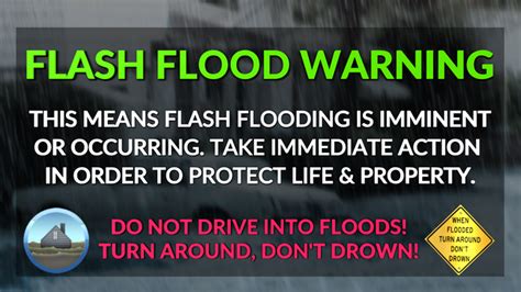 Understanding The National Weather Services New Flash Flood Warning Tags