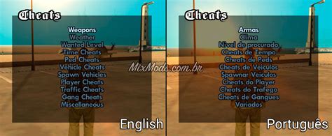 Mods Gta San Andreas Mod Cheat Menu V Ptbr