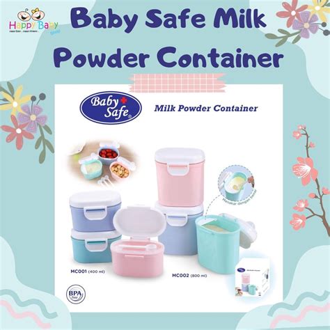 Jual Baby Safe Milk Powder Container Compartment Tempat Susu Bubuk