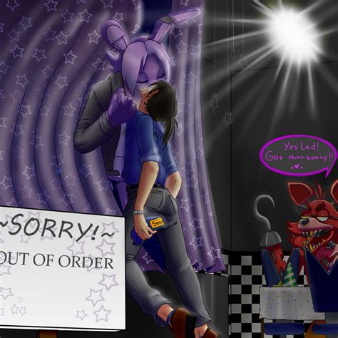 Bonnie and Mike Takin' Over Foxy's Place by IEatedCookiez on DeviantArt