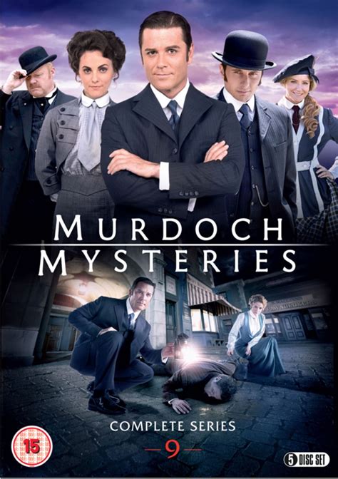 Murdoch Mysteries Complete Series 9 Dvd Box Set Free Shipping Over