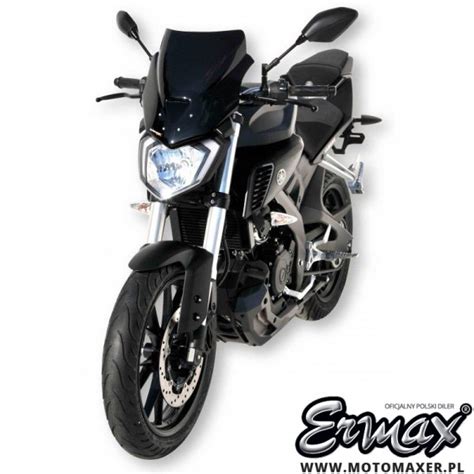 Szyba ERMAX NOSE 36 Cm Yamaha MT 125 2014 2019 YAMAHA MT 125 2014