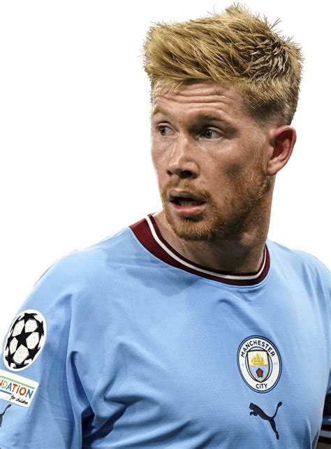 Kevin De Bruyne Manchester City football render - FootyRenders