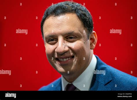 Leader Of The Scottish Labour Party Anas Sarwar At The Scottish Labour