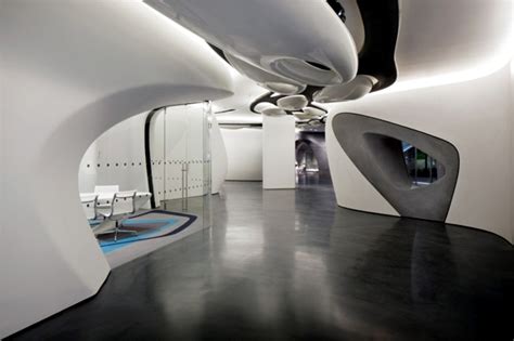 Modern bathroom exhibition - Interior project by Zaha Hadid for Roca ...