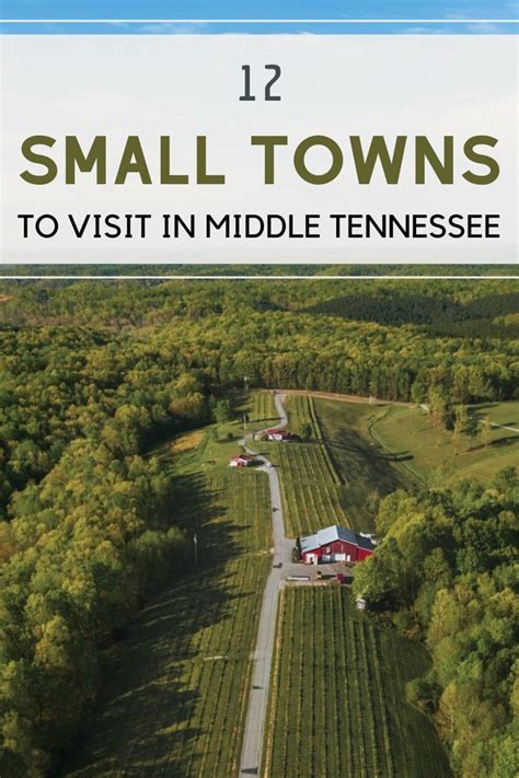 12 Small Towns to Visit in Middle Tennessee in 2024 | Tennessee travel ...