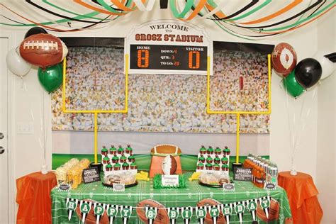 Football Themed Birthday Party