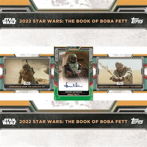 Topps Star Wars The Book Of Boba Fett Checklist Info Boxes