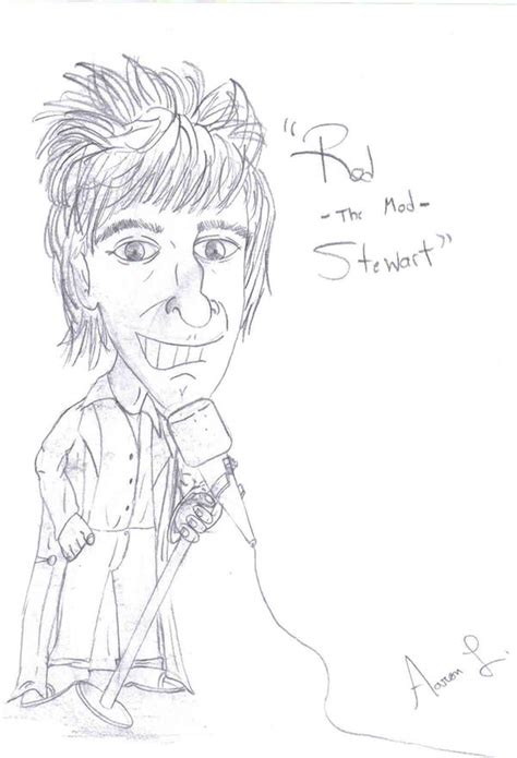 Rod Stewart Cartoon By Rodstew2 On Deviantart