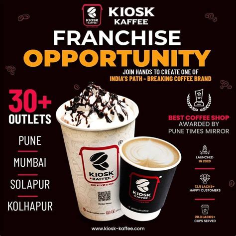 Kiosk Kaffee India Unique Flavors Franchises Sustainable Growth