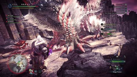 Mhw Ib Stygian Zinogre Multiplayer Hbg Pierce Gameplay Youtube