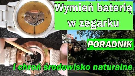 Jak wymienić baterię w zegarku kwarcowym damskim w domu i chronić