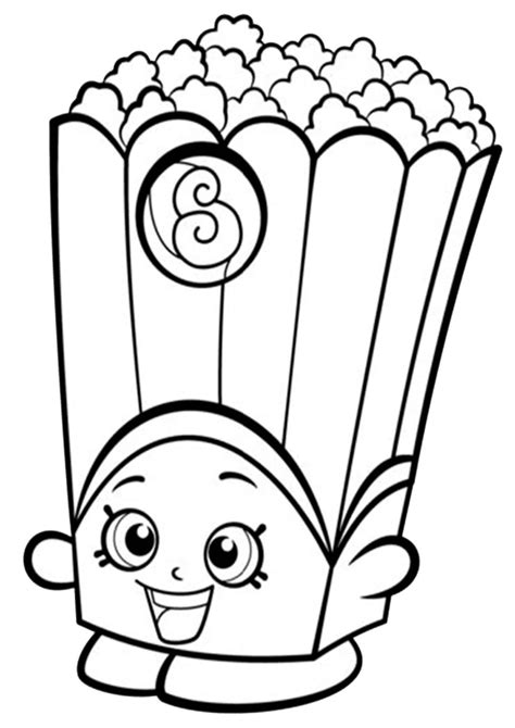 Free Easy To Print Shopkins Coloring Pages Shopkins Coloring Pages