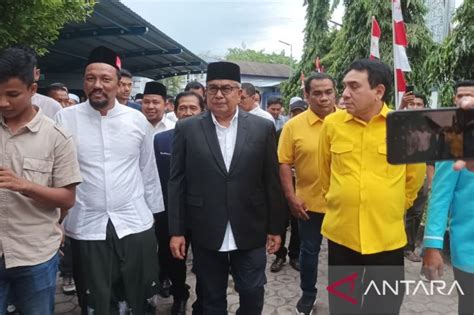 Bakal Calon Gubernur Aceh Bustami Pilih Fadhil Rahmi Sebagai Pendamping