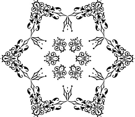 Svg Ornamental Floral Decorative Free Svg Image And Icon Svg Silh