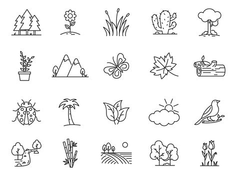 Nature Vector Icons Part 04