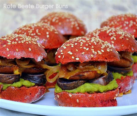 Rote Beete Burger Buns