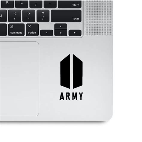 BTS Army Fan Logo Laptop Mobile Vinyl Stickers – CareFlection.in