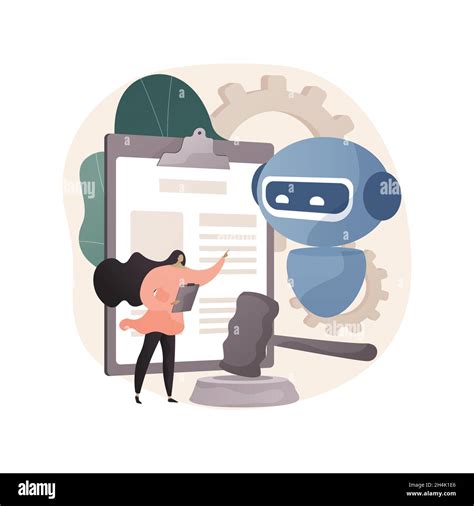 Artificial Intelligence Regulations Abstract Concept Vector