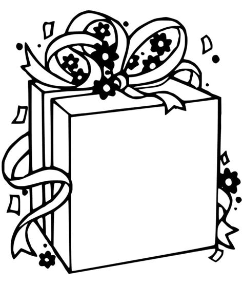 Coloriage Cadeau Imprimer Sur Coloriageenfant