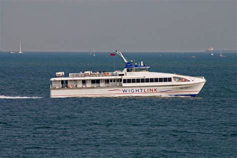 Catamaran Ferry Wight Ryder 1 High Speed Catamaran Passeng Flickr