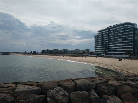 Sandridge Beach Port Melbourne Victoria, Dog Off Leash & Picnic Areas