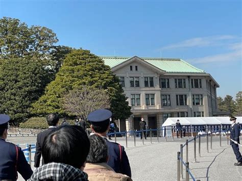 visiting  imperial palace   emperors birthday february