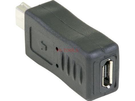 Micro Usb Female To Mini Usb Male Adapter Converter For Data