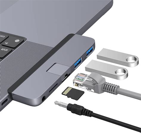 RayCue Adaptadores USB C Hub Para MacBook Pro MacBook Air M1 M2 M3