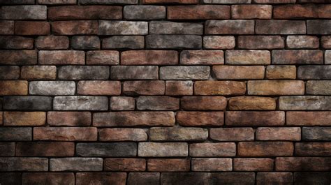 Cartoon Brick Wall Texture Background, Brick Wall, Business, Brick Wall ...