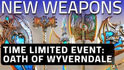 New Event Weapons For Honor Oath Of Wyverndale Event Pass Year 6