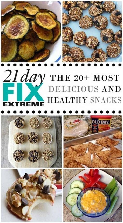 Clean Eating 21 Day Fix Snack Recipes 21dayfix