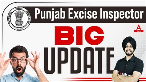 Punjab Excise Inspector 2023 PSSSB Excise Inspector Update Know