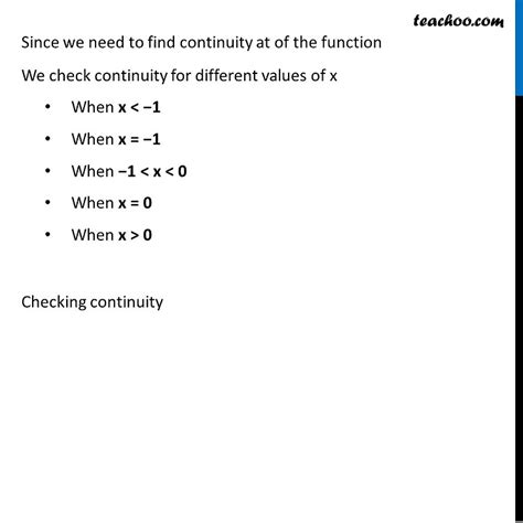 Ex Find All Points Of Discontinuity F X X X