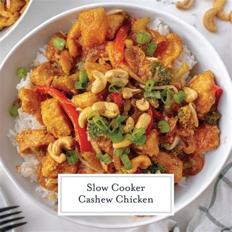 Slow Cooker Cashew Chicken Crock Pot Chicken Recipe