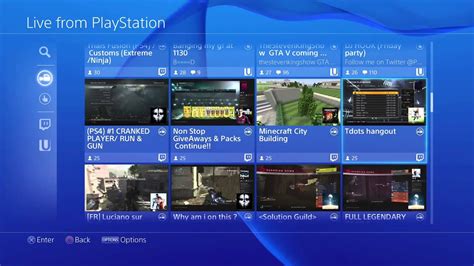 Playstation 4 Menu Playing Around Showing The Basics Youtube