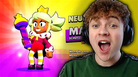 Ich Kaufe Den Neuen Brawler Mandy Brawl Stars Deutsch Youtube