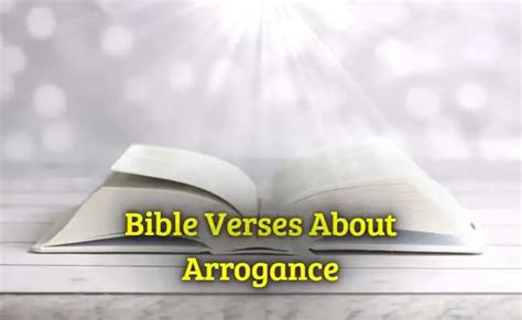 [Top] 25+Bible Verses About Arrogance - KJV Scripture