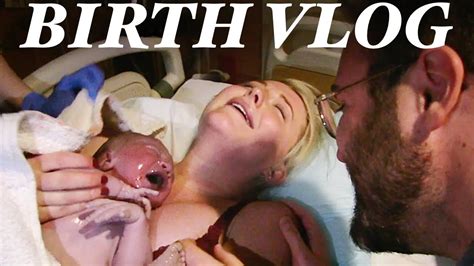 My Unmedicated Birth Vlog Positive First Birth Experience Raw