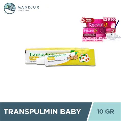 Transpulmin Baby Balsam 10 G — Apotek Mandjur